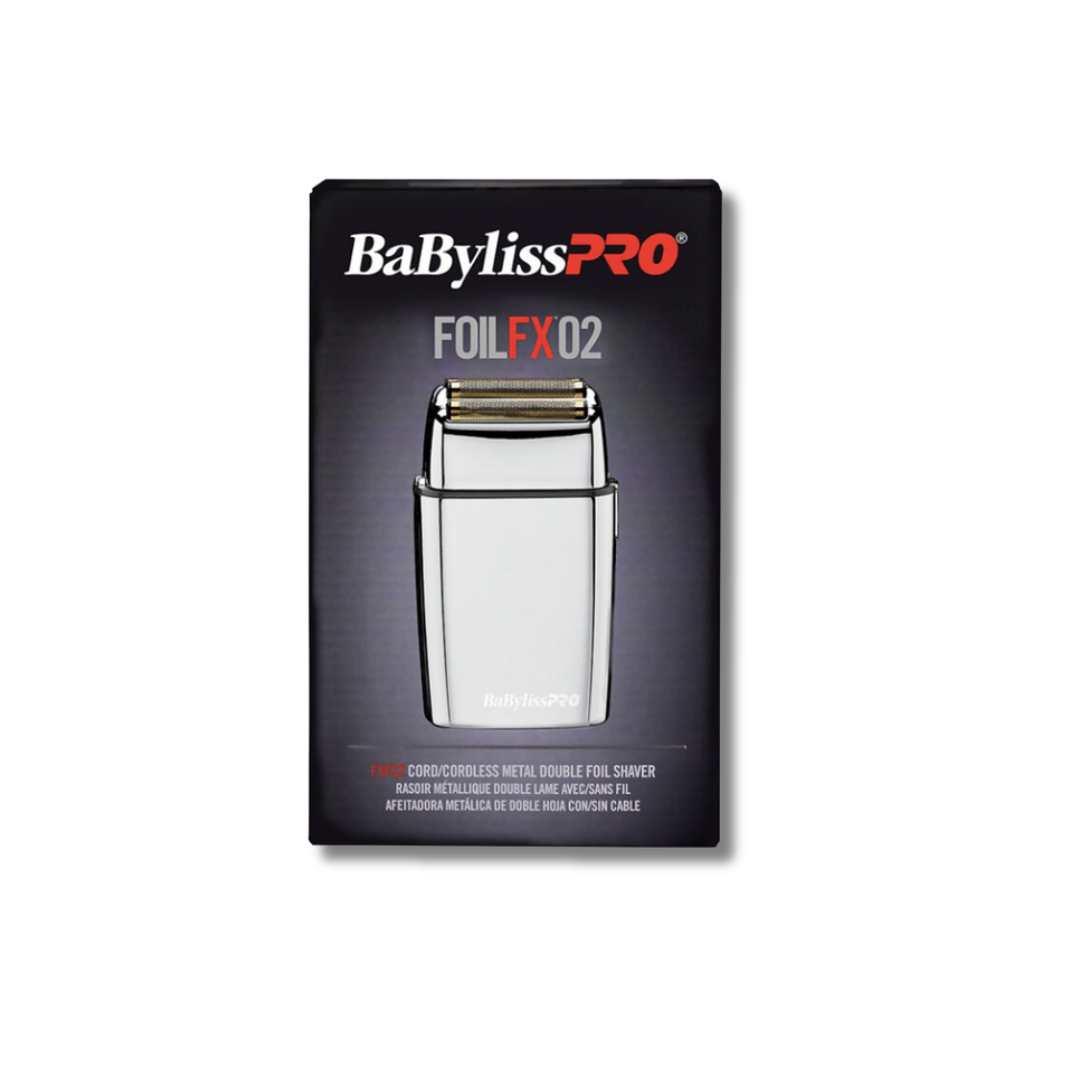 BaBylissPRO FOILFX02 Metal FXFS2 Afeitadora Profesional Double Foil Shaver