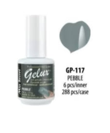 💅✨ Mia Secret® GELUX Gel Polish Pebble 0.5 oz (15 ml) (GP-117) — Esmalte en Gel Profesional de Alta Pigmentación UV/LED ✨💅