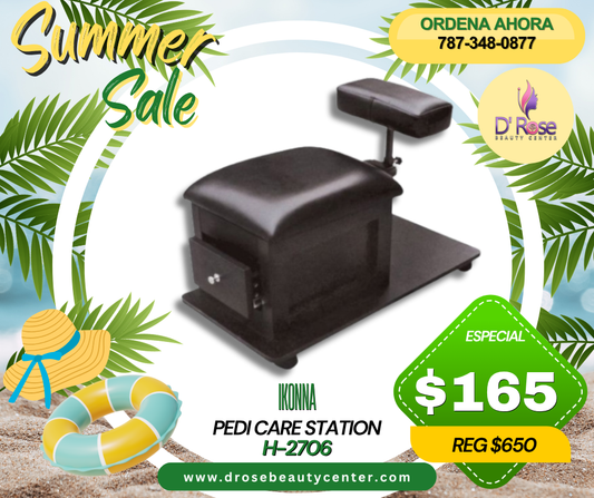 Ikonna Pedi Care Station Carrito para Pedicura H-2706