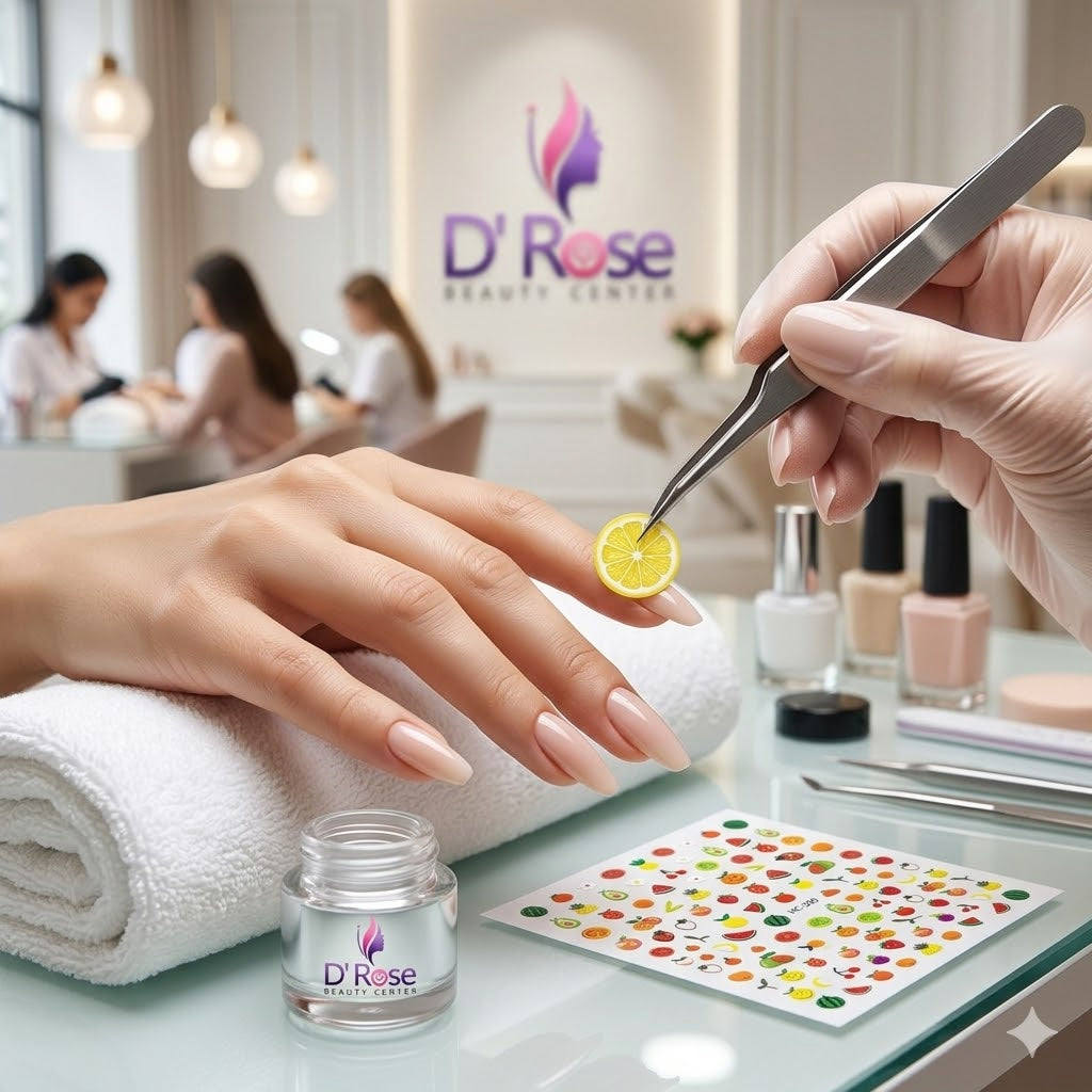 Pop Finger 3D Design Nail Stickers HC-209 – Diseños de Frutas
