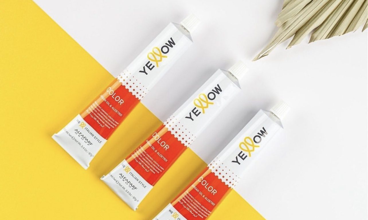 Yellow Tinte 7.31 Rubio Medio Dorado Ceniza 100ml