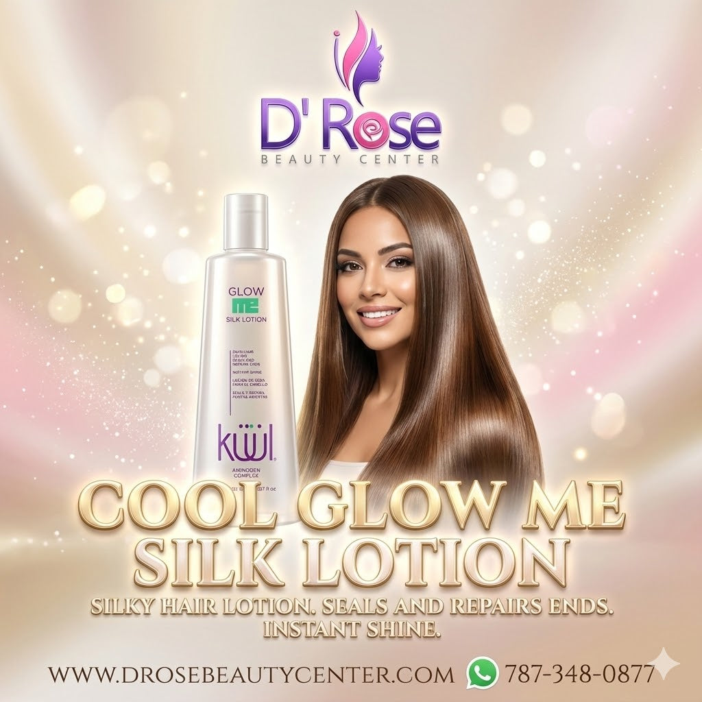 💜 KUUL GLOW ME SILK LOTION 5.07 oz – Brillo Instantáneo &amp; Reparación de Puntas 💜