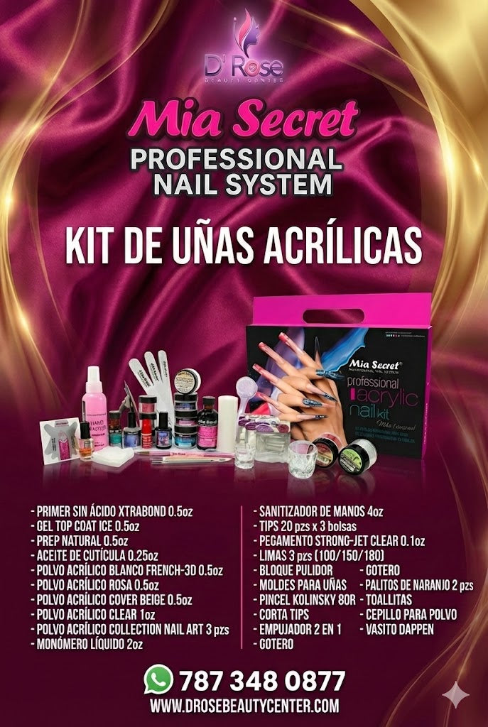 💅 Mia Secret – Professional Acrylic Nail Kit – KIT-03