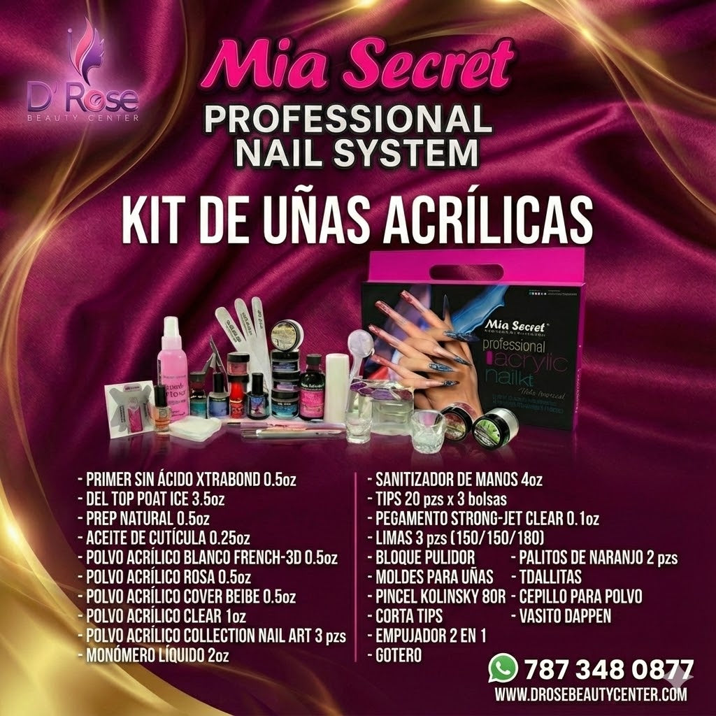 💅 Mia Secret – Professional Acrylic Nail Kit – KIT-03