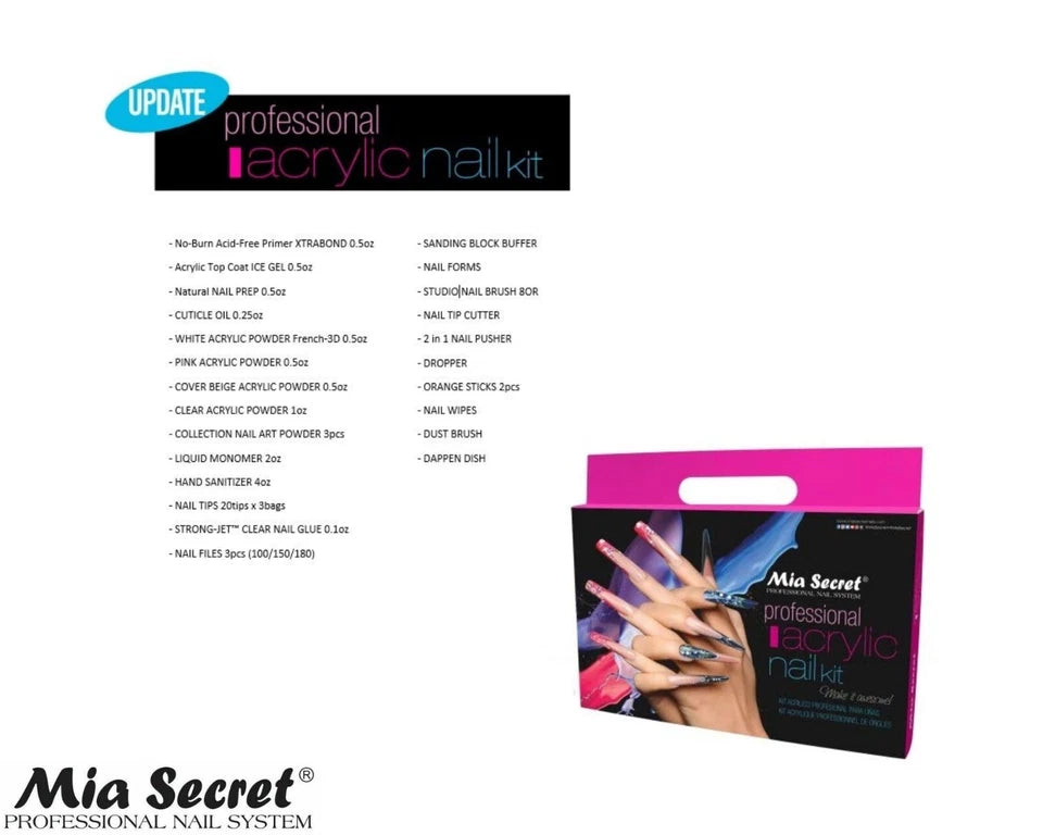 💅 Mia Secret – Professional Acrylic Nail Kit – KIT-03