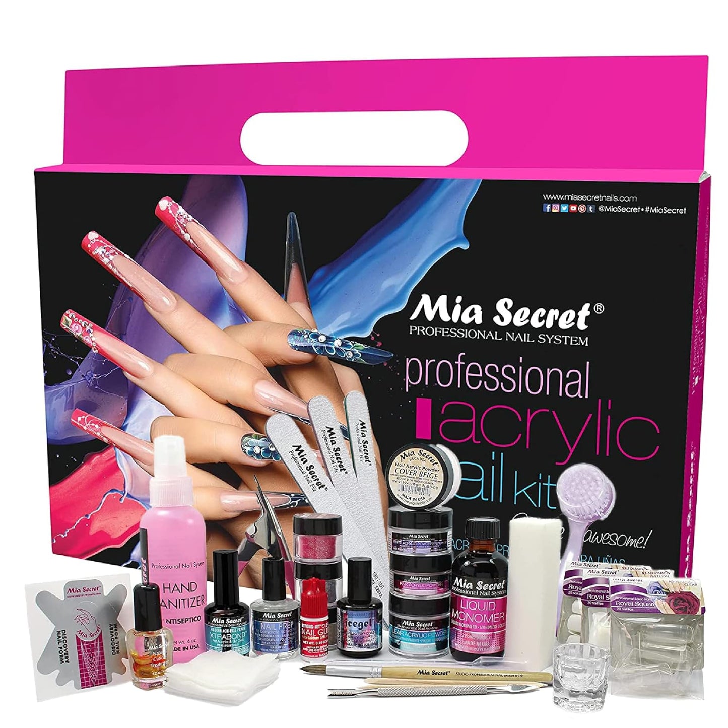 💅 Mia Secret – Professional Acrylic Nail Kit – KIT-03