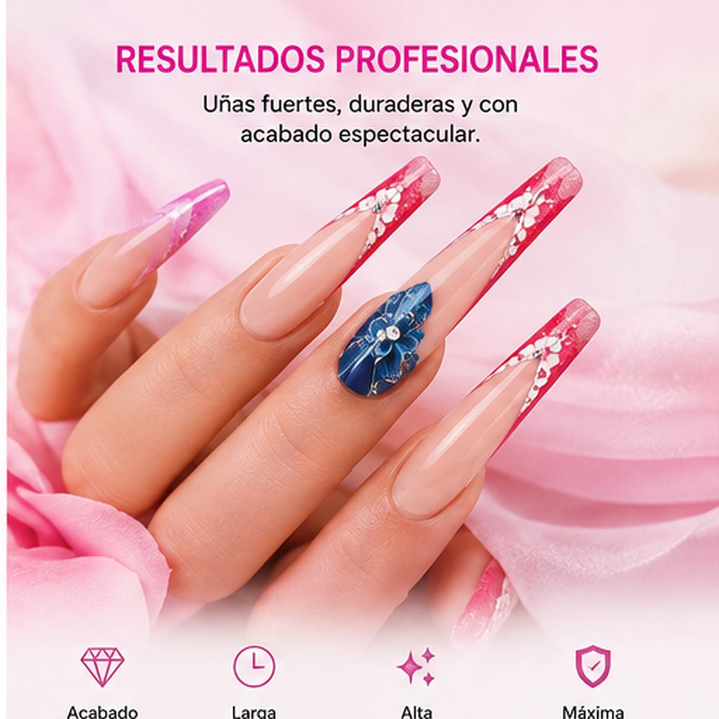 Mia Secret Professional Acrylic Nail Kit KIT-03 – Kit Completo para Uñas Acrílicas