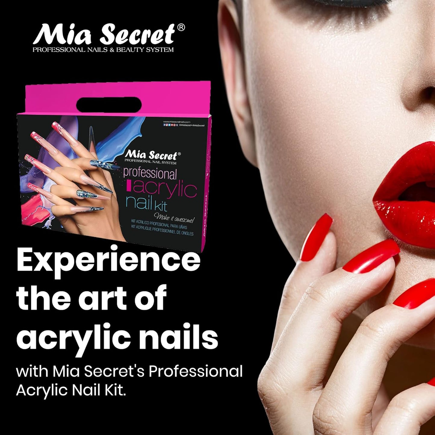 💅 Mia Secret – Professional Acrylic Nail Kit – KIT-03