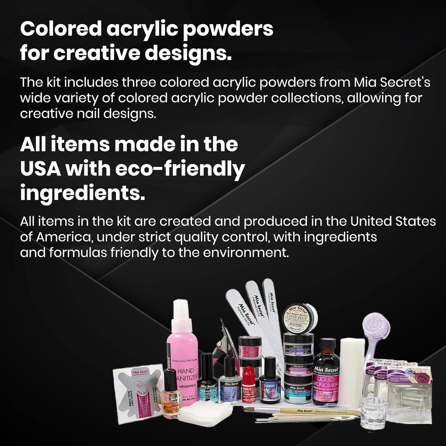 💅 Mia Secret – Professional Acrylic Nail Kit – KIT-03