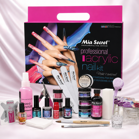 Mia Secret Professional Acrylic Nail Kit KIT-03 – Kit Completo para Uñas Acrílicas