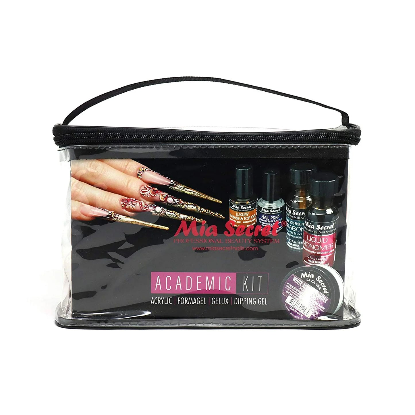 💅 Mia Secret Academic Kit – KIT-A08 | 4 Sistemas Profesionales