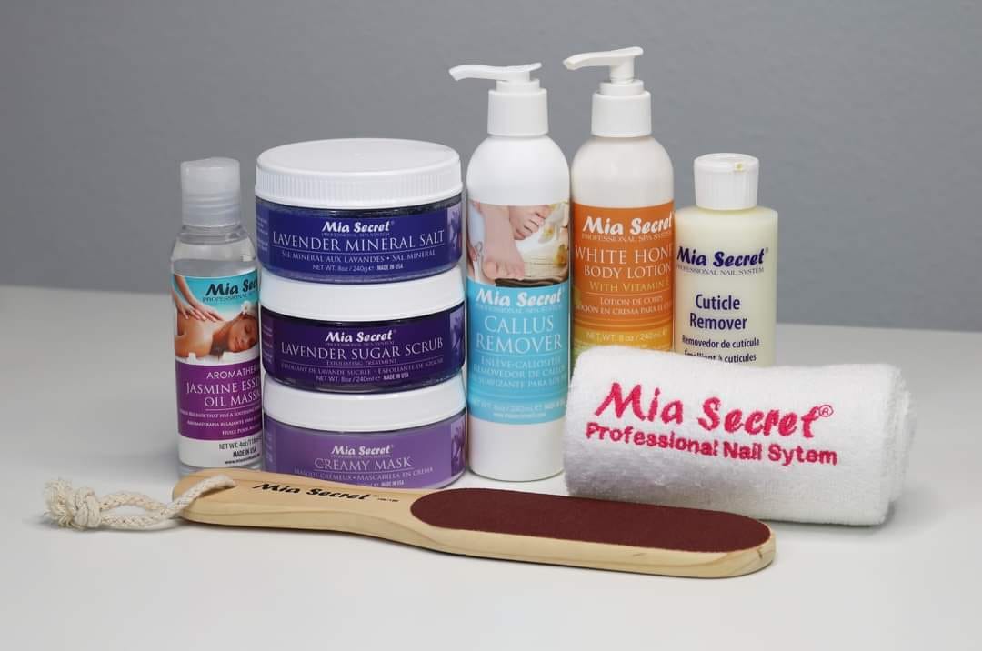 🌿✨ Mia Secret® Lavender SPA Kit 9 Piezas (KIT-SPA-L) — Sistema Profesional de Pedicure Spa con Lavanda ✨🌿