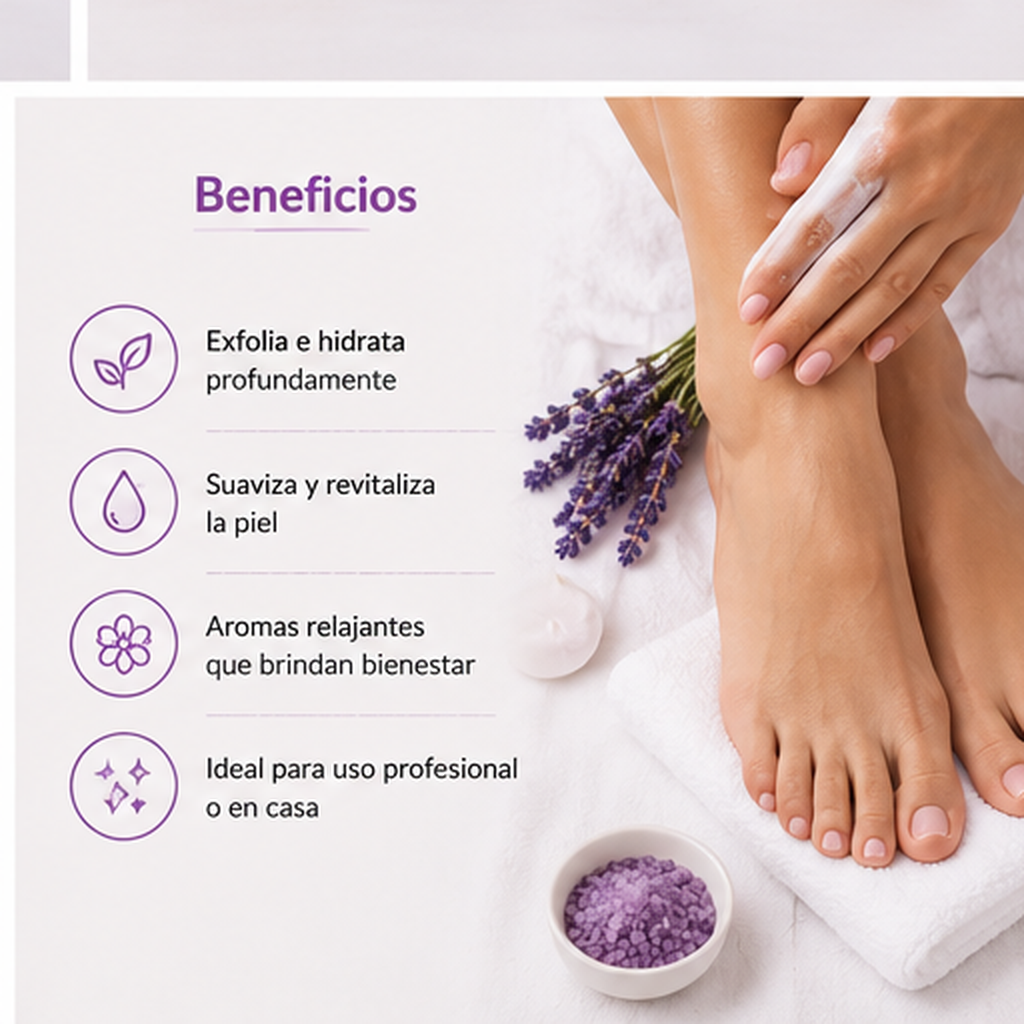 Mia Secret Lavender SPA Kit 9 Piezas KIT-SPA-L – Pedicure y Spa Profesional