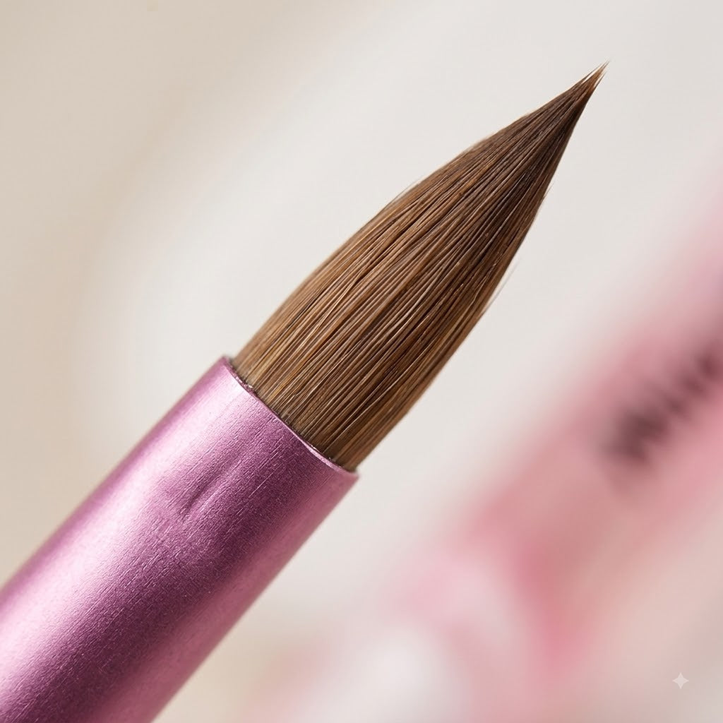 Mia Secret Oval Kolinsky Nail Brush #8 KNB-8OR