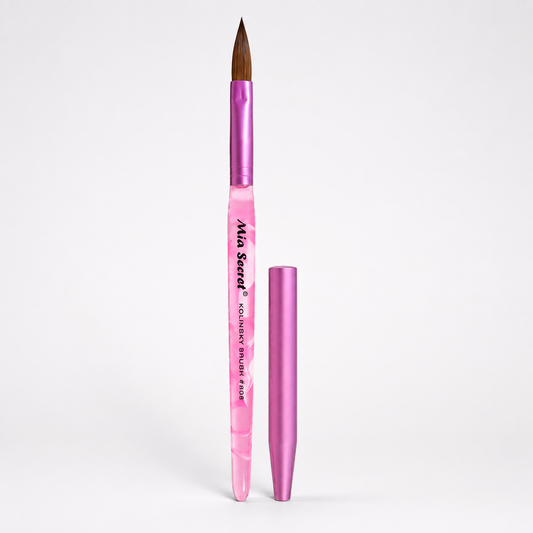Mia Secret Oval Kolinsky Nail Brush #8 KNB-8OR