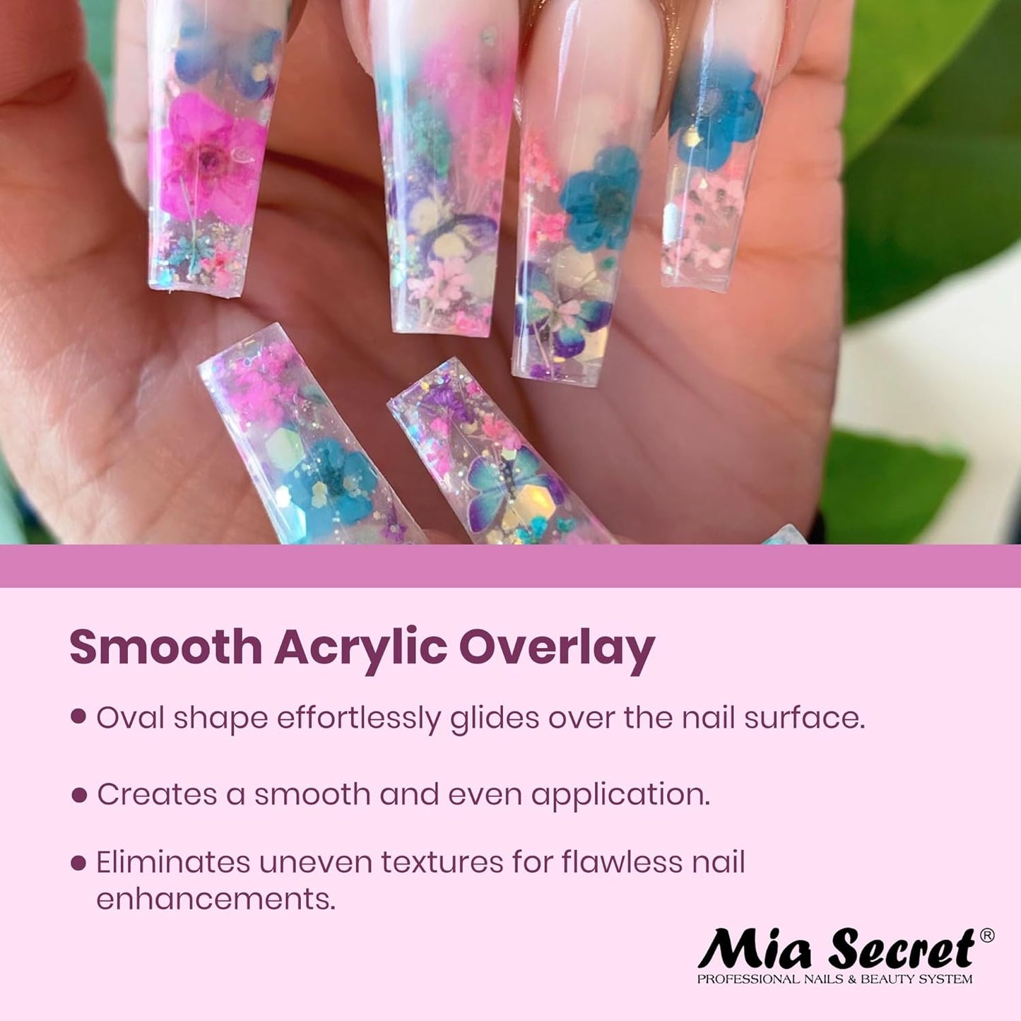 💅✨ Mia Secret® Pincel Kolinsky Profesional #8 KNB-8OR — Precisión Profesional para Uñas Acrílicas ✨💅