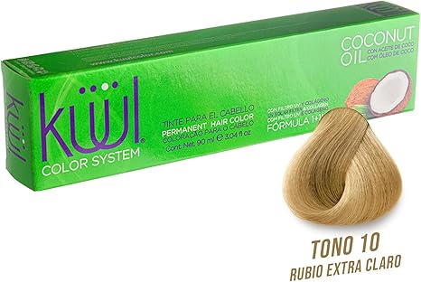💎 KUUL 10 Rubio Ultra Claro – 3.04 oz | Máxima Aclaración Profesional 💎