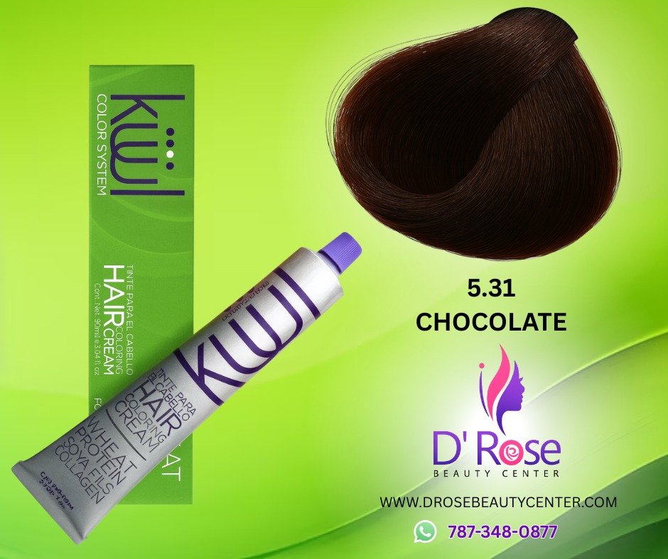 💇♀️ KUUL COLOR SYSTEM 5.31 CHOCOLATE 3.04OZ