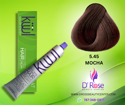 💇♀️ KUUL COLOR SYSTEM 5.45 MOCHA (CASTAÑO CLARO COBRIZO CAOBA) 3.04OZ