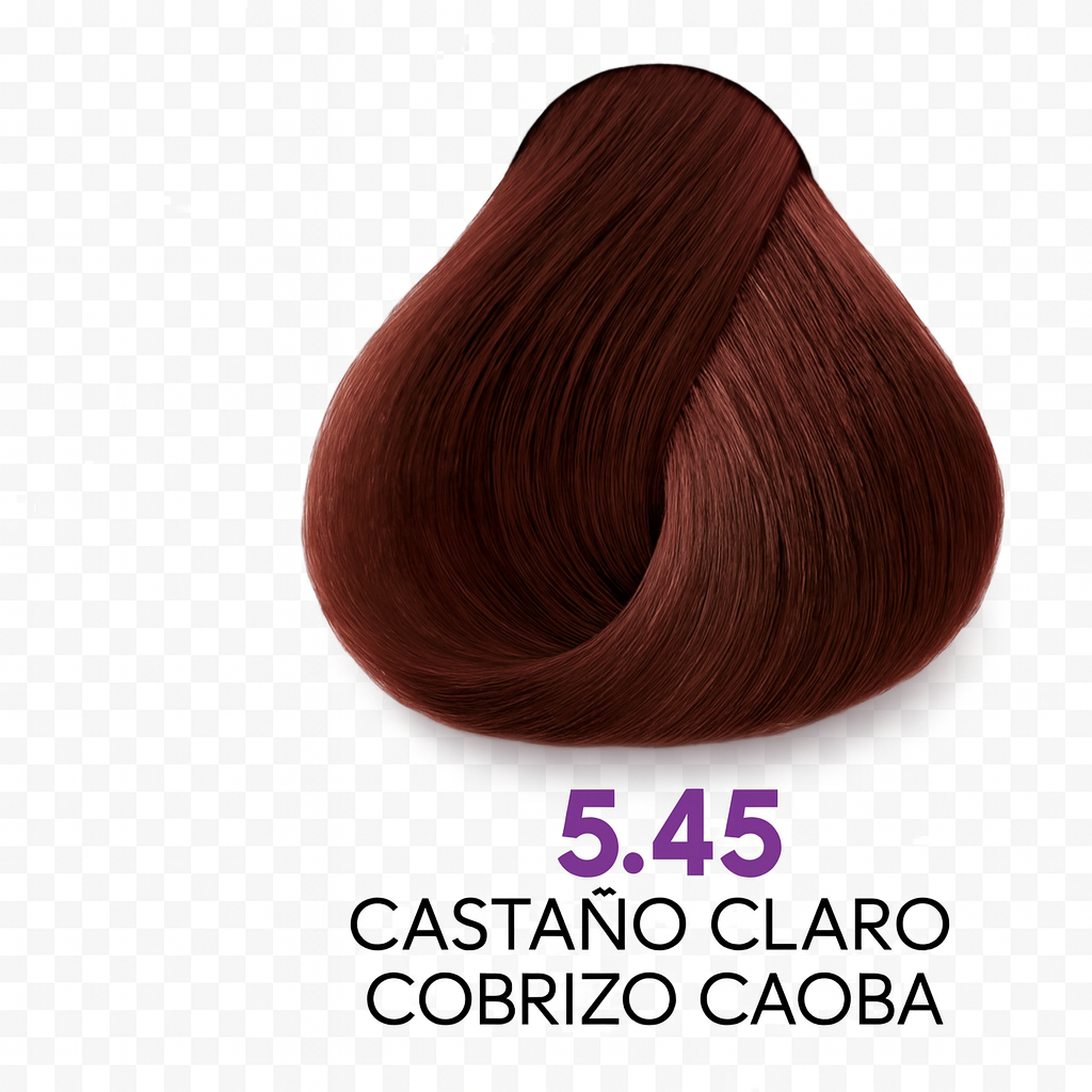 💇♀️ KUUL COLOR SYSTEM 5.45 MOCHA (CASTAÑO CLARO COBRIZO CAOBA) 3.04OZ