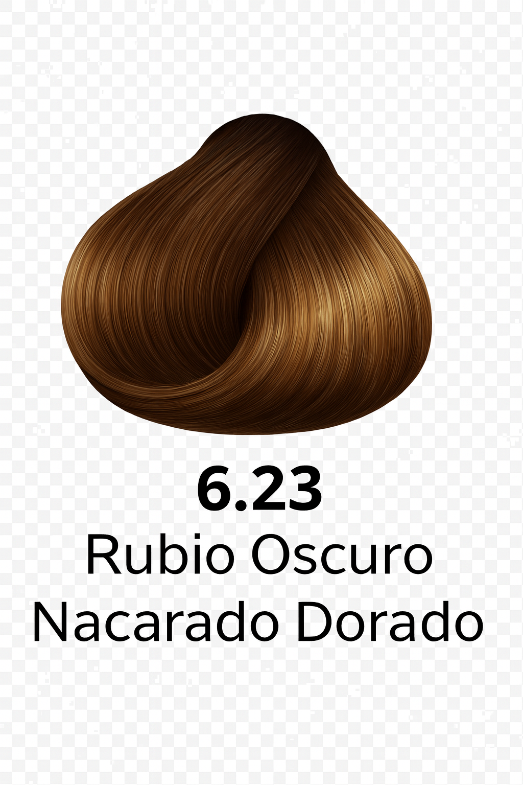 💇♀️ KUUL COLOR SYSTEM 6.23 RUBIO OSCURO NACARADO DORADO 3.04OZ