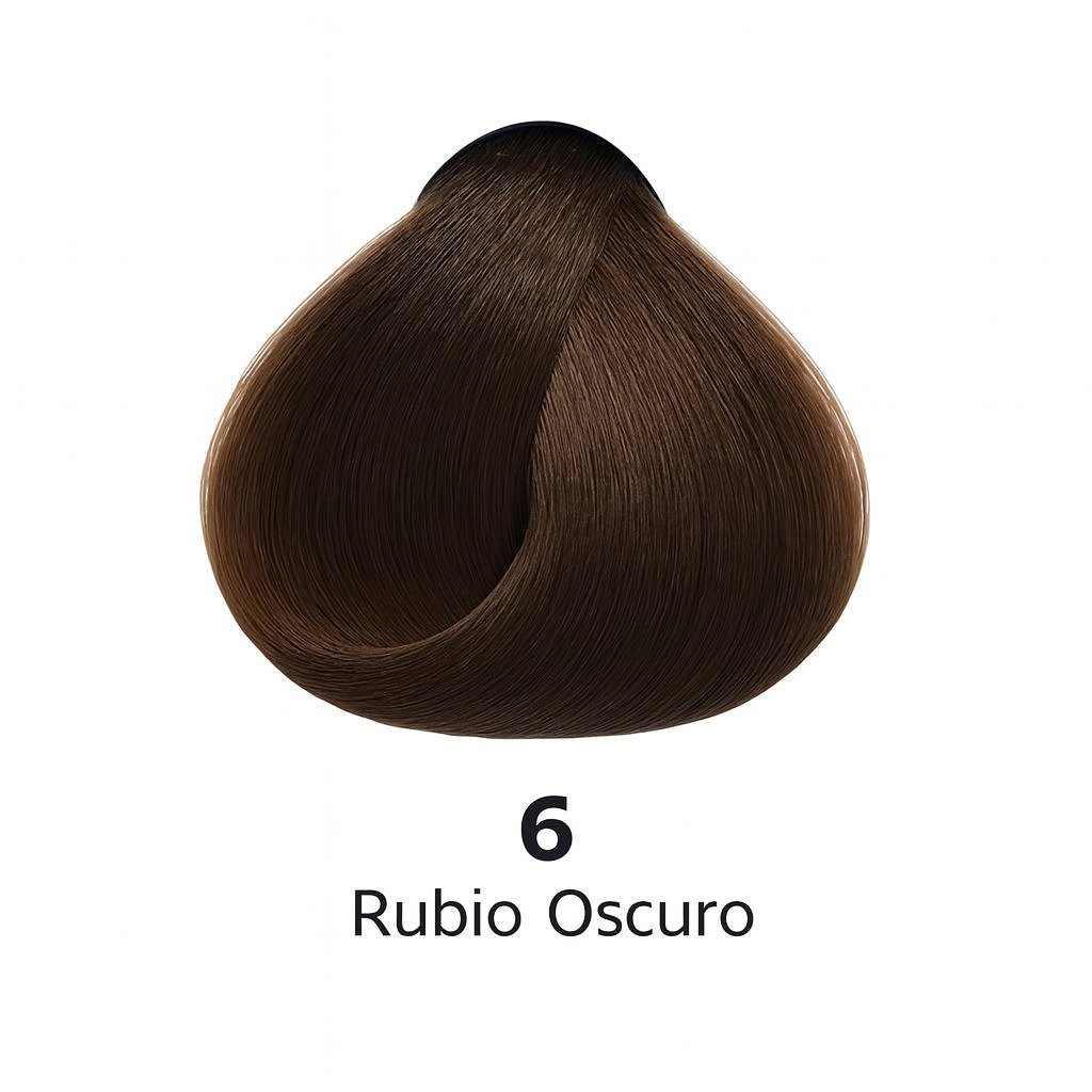 💇♀️ KUUL COLOR SYSTEM 6 RUBIO OSCURO 3.04OZ