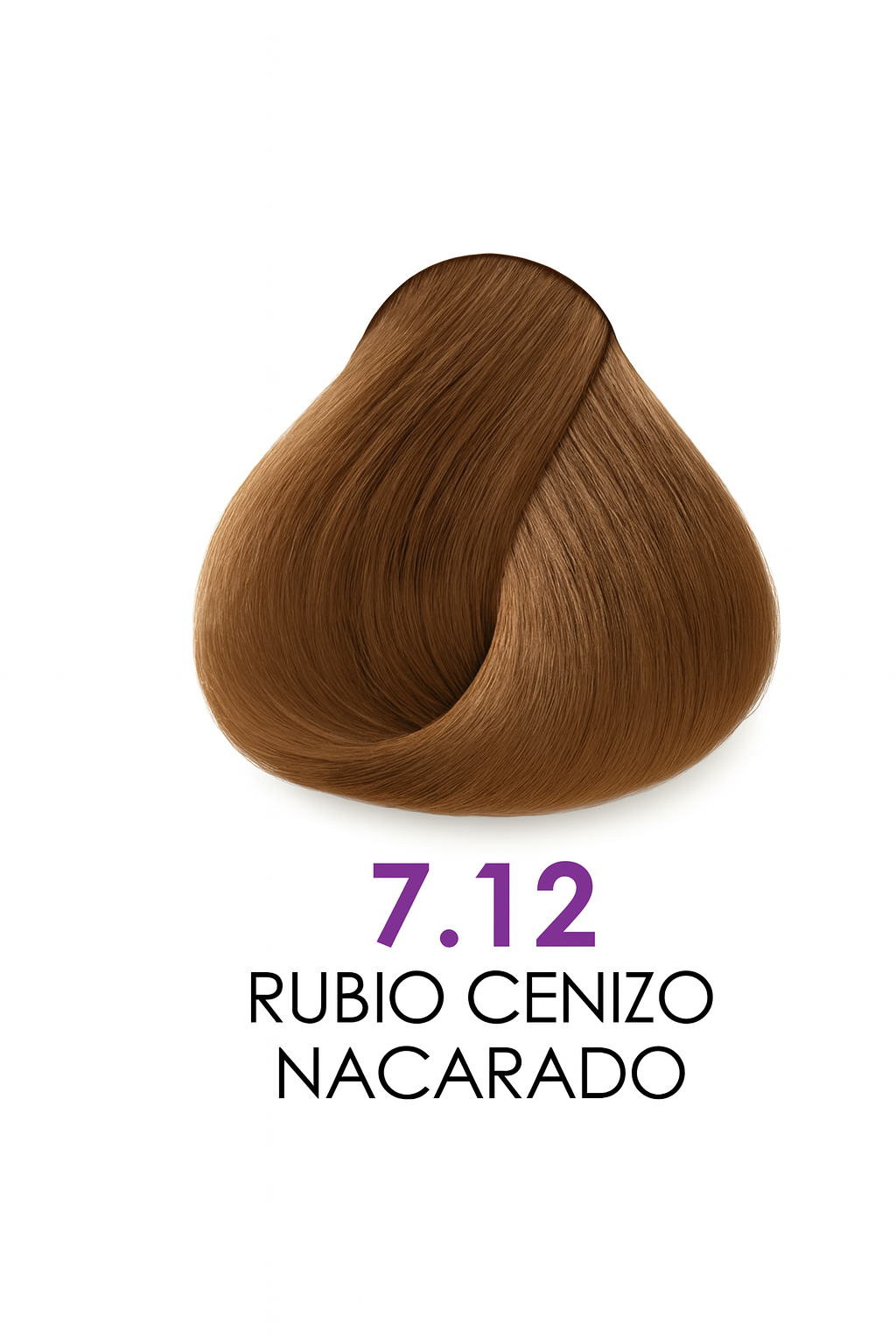💇♀️ KUUL COLOR SYSTEM 7.12 RUBIO CENIZO MEDIANO NACARADO 3.04OZ