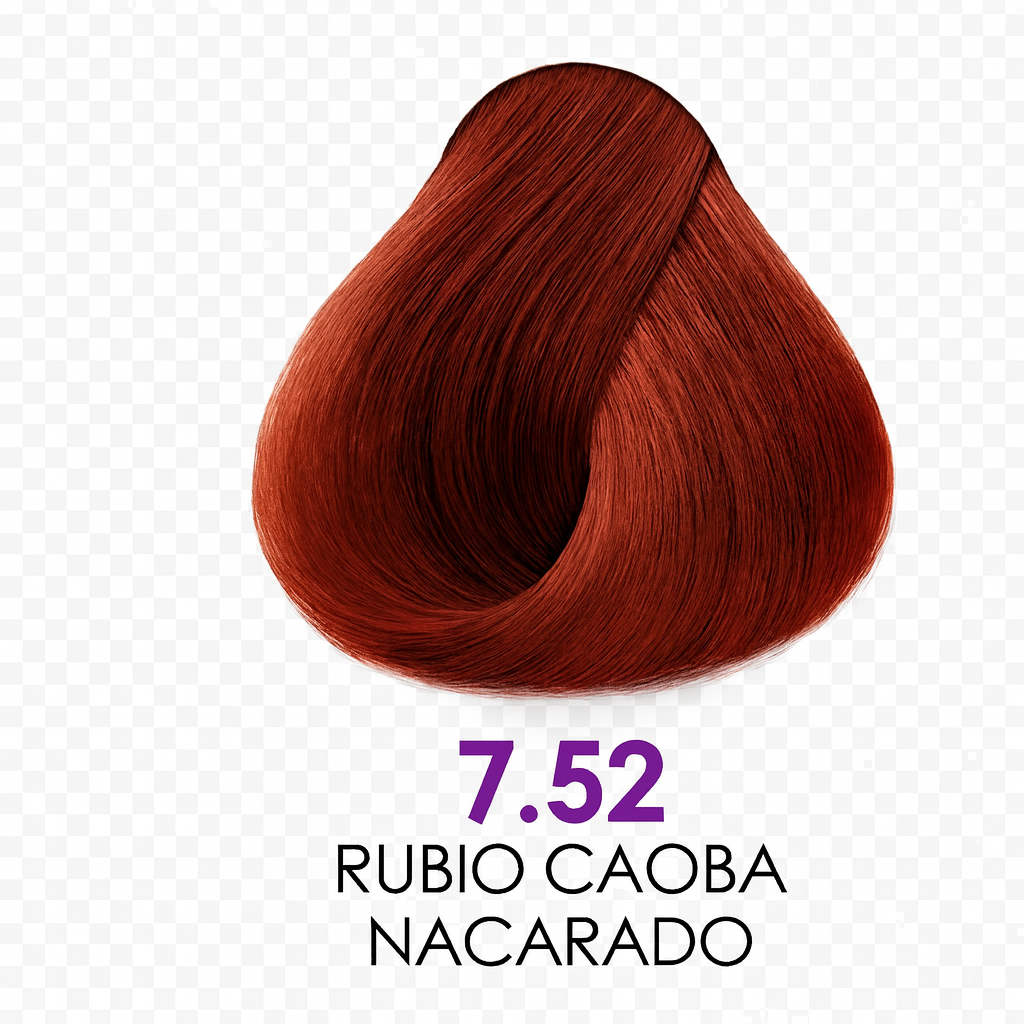 💇♀️ KUUL COLOR SYSTEM 7.52 RUBIO CAOBA NACARADO 3.04OZ