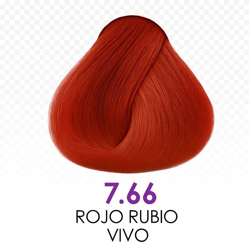 💇♀️ KUUL COLOR SYSTEM 7.66 RUBIO ROJO INTENSO 3.04OZ