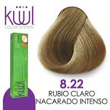 ✨ KUUL 8.22 Rubio Claro Nacarado Intenso – Luminosidad y Elegancia Profesional ✨