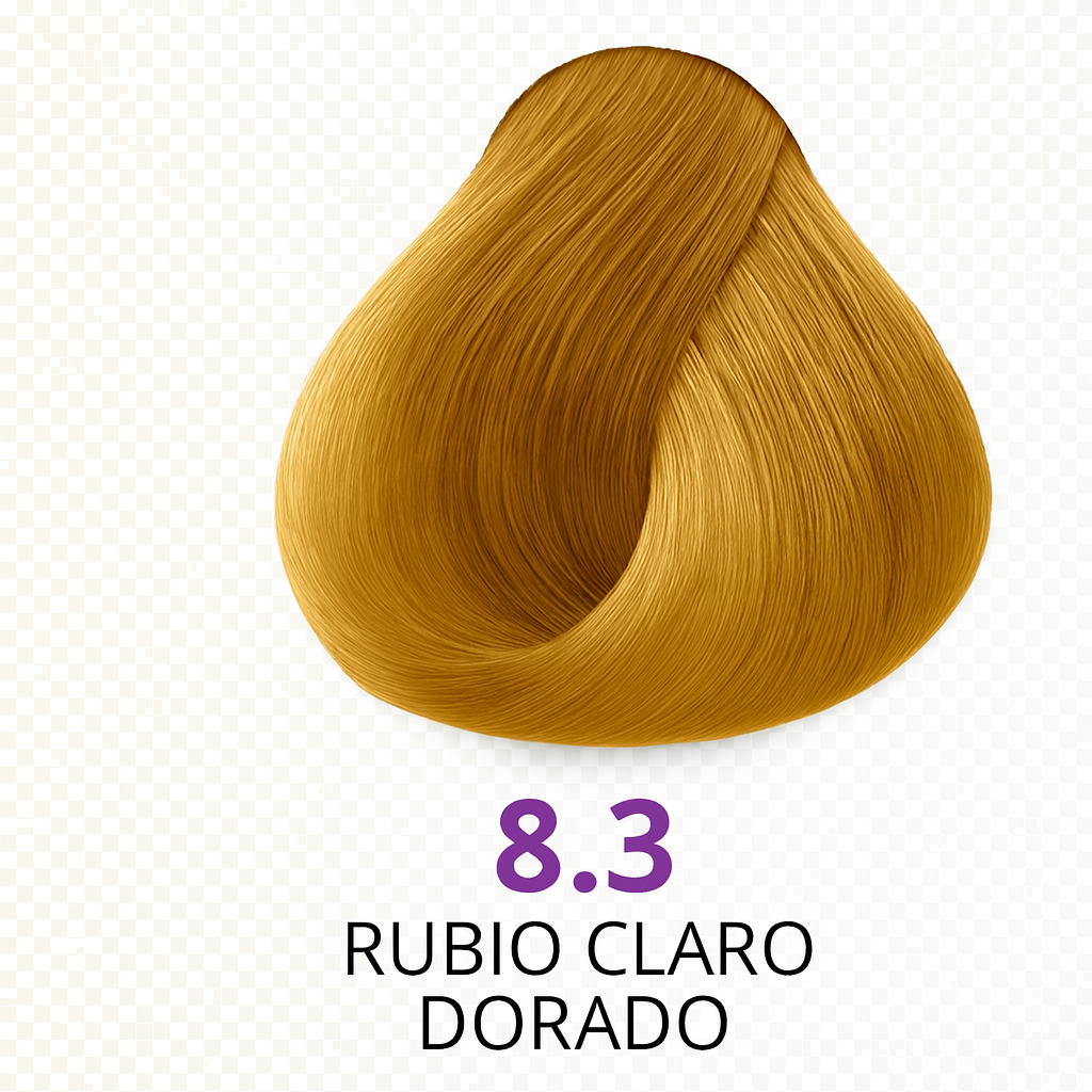 ✨ KUUL 8.3 Rubio Claro Dorado – 3.04 oz | Brillo Dorado Profesional ✨