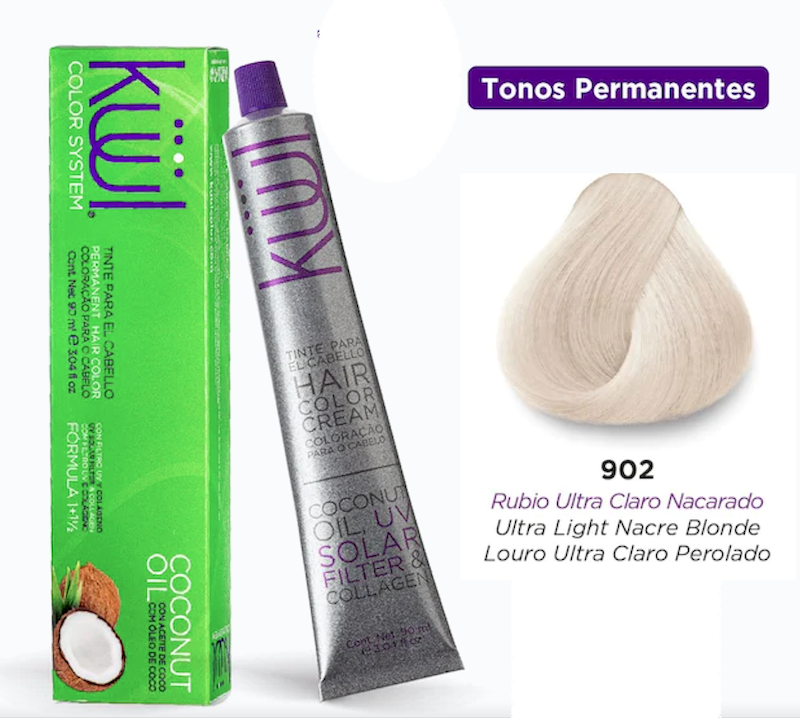 💇♀️ KUUL COLOR SYSTEM 902 RUBIO ULTRA CLARO NACARADO 3.04OZ