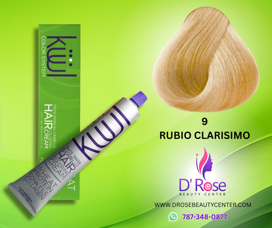 💇♀️ KUUL COLOR SYSTEM 9 RUBIO CLARÍSIMO 3.04OZ