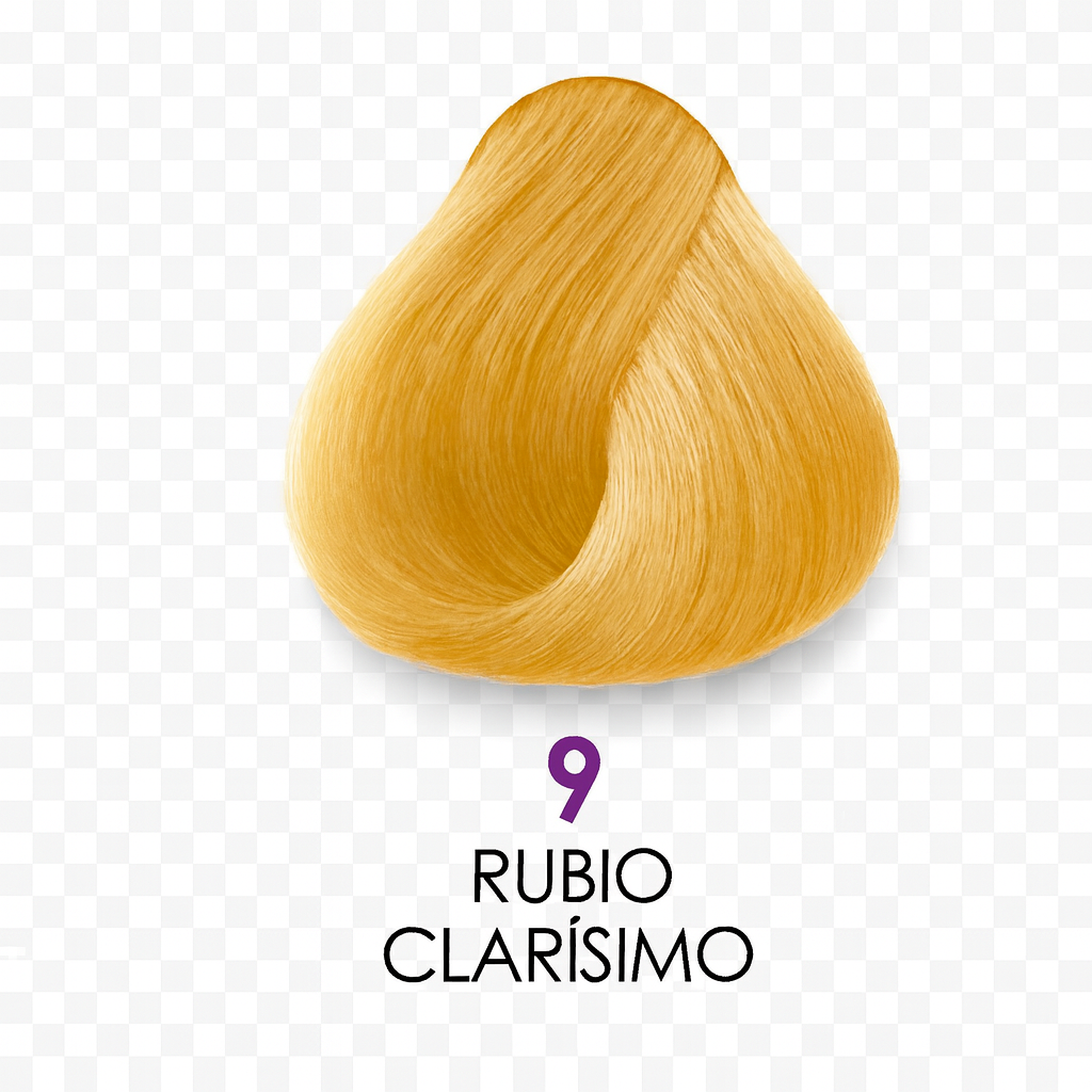 💇♀️ KUUL COLOR SYSTEM 9 RUBIO CLARÍSIMO 3.04OZ