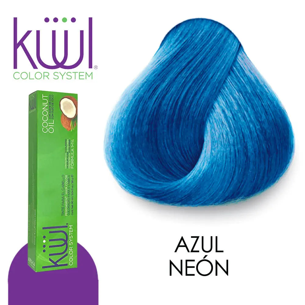 💇♀️ KUUL COLOR SYSTEM AZUL NEÓN 3.04OZ