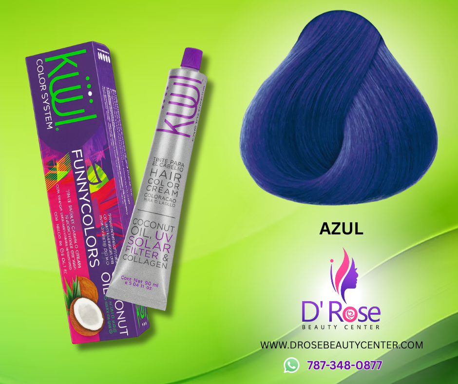 💇♀️ KUUL COLOR SYSTEM AZUL 3.04OZ – TINTE PROFESIONAL
