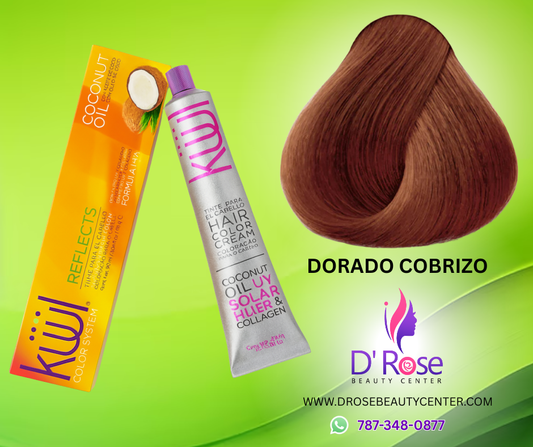 💇♀️ KUUL COLOR SYSTEM DORADO COBRIZO 3.04OZ – TINTE PROFESIONAL
