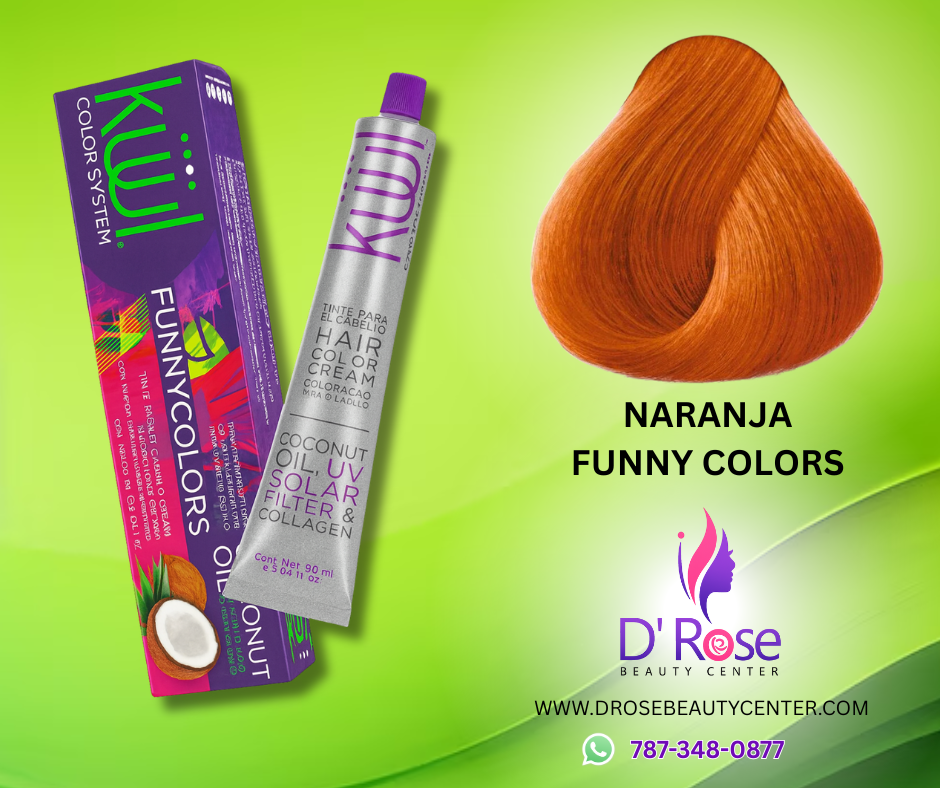 🧡 Naranja Intenso y Vibrante con KUUL Funny Colors 🔥