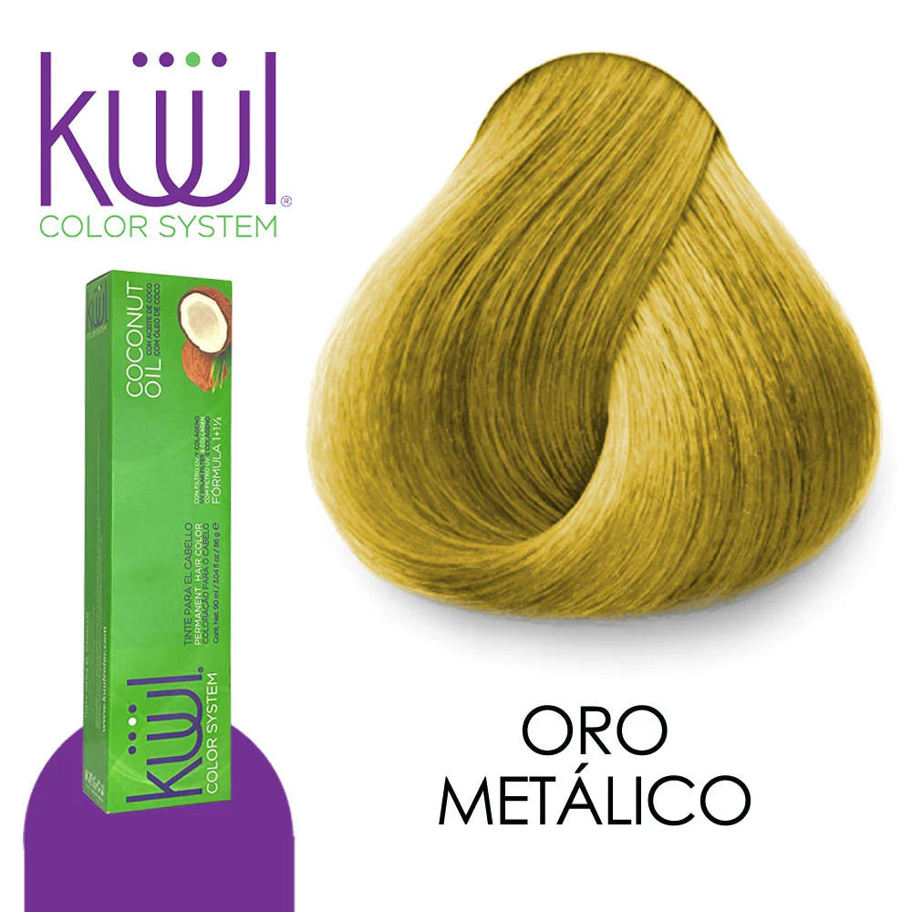 💇♀️ KUUL COLOR SYSTEM ORO METÁLICO 3.04OZ