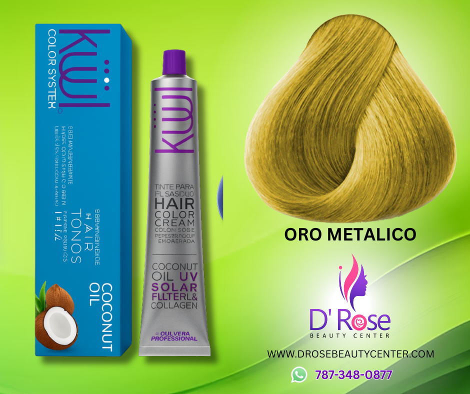 💇♀️ KUUL COLOR SYSTEM ORO METÁLICO 3.04OZ