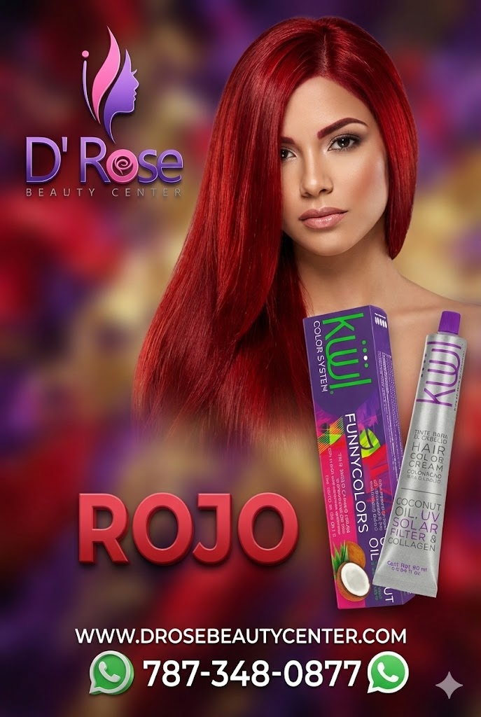 🔴 Rojo Intenso y Vibrante con KUUL Funny Colors 🔥