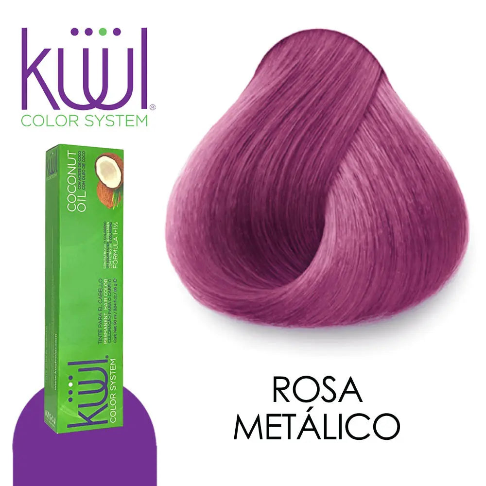 💇♀️ KUUL COLOR SYSTEM ROSA METÁLICO 3.04OZ