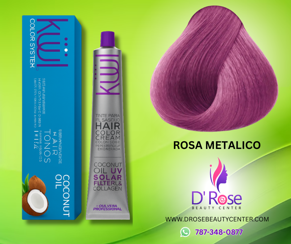 💇♀️ KUUL COLOR SYSTEM ROSA METÁLICO 3.04OZ