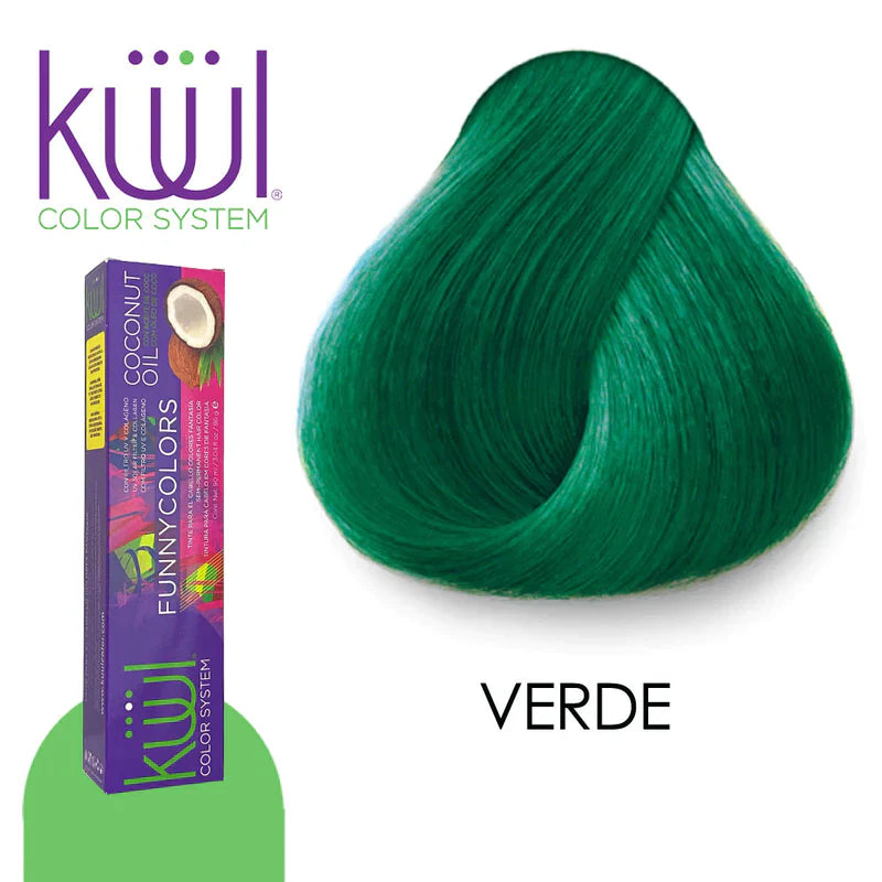 💇♀️ KUUL COLOR SYSTEM VERDE 3.04OZ – TINTE PROFESIONAL