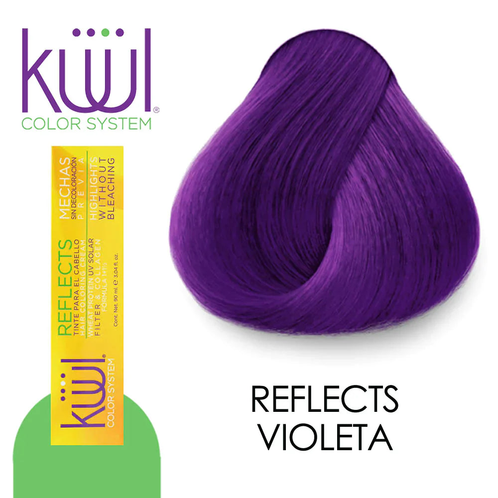 💜 Violeta Intenso y Sofisticado con KUUL Funny Colors ✨