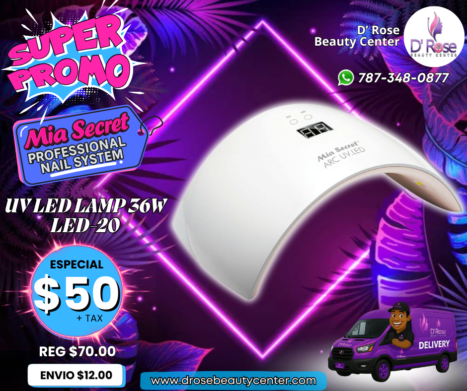 MIA SECRET – THE ARC UV LED LAMP 36W