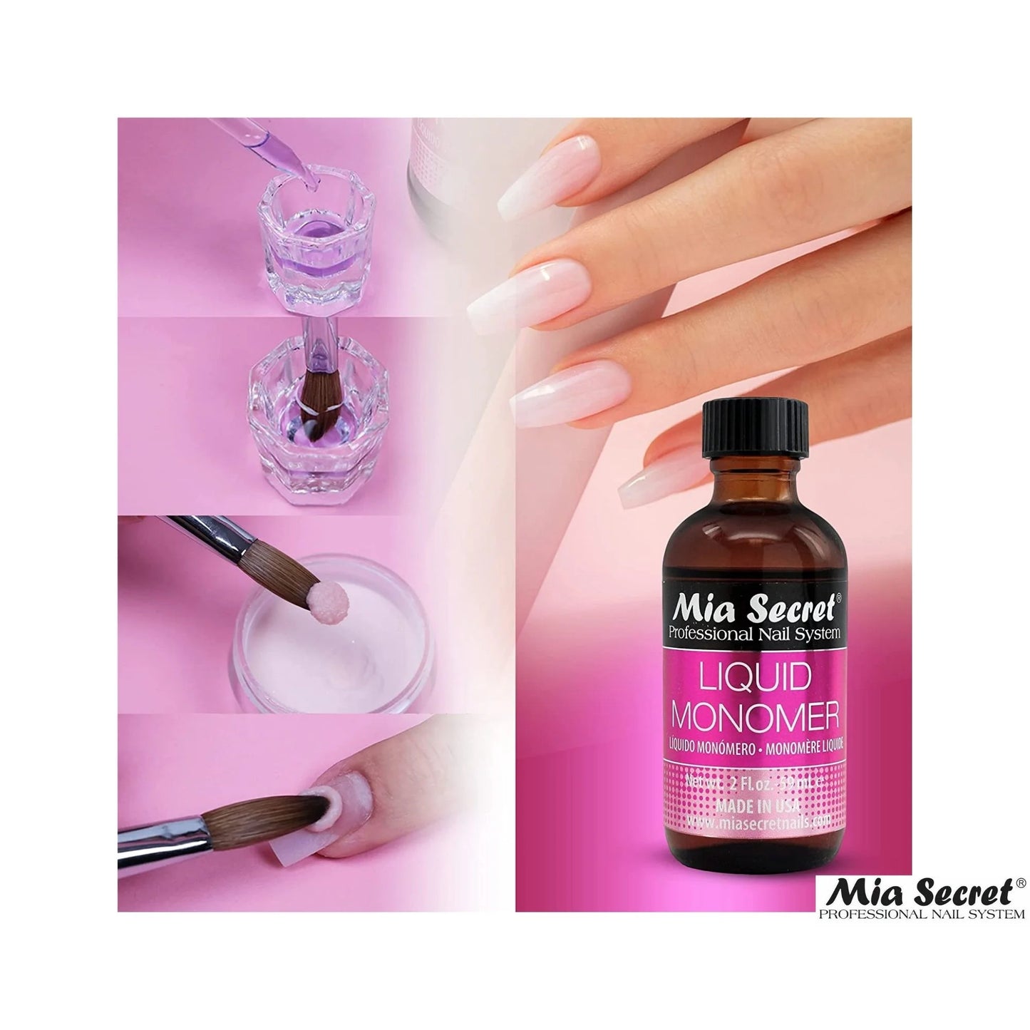 💖✨ Mia Secret® Liquid Monomer LM-220 | 2 oz ✨💖