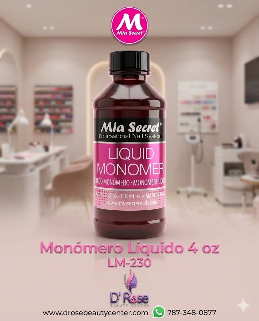 Monómeros Líquidos Profesionales Mia Secret® para Acrílico de Uñas