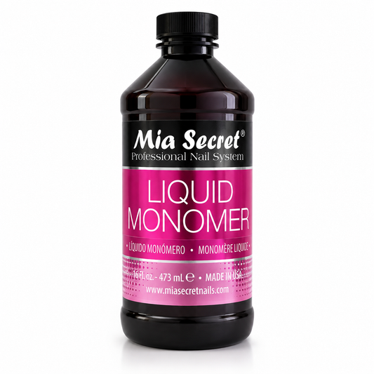 Mia Secret Liquid Monomer LM-248 32 oz (946 mL) – Monómero Profesional para Uñas Acrílicas