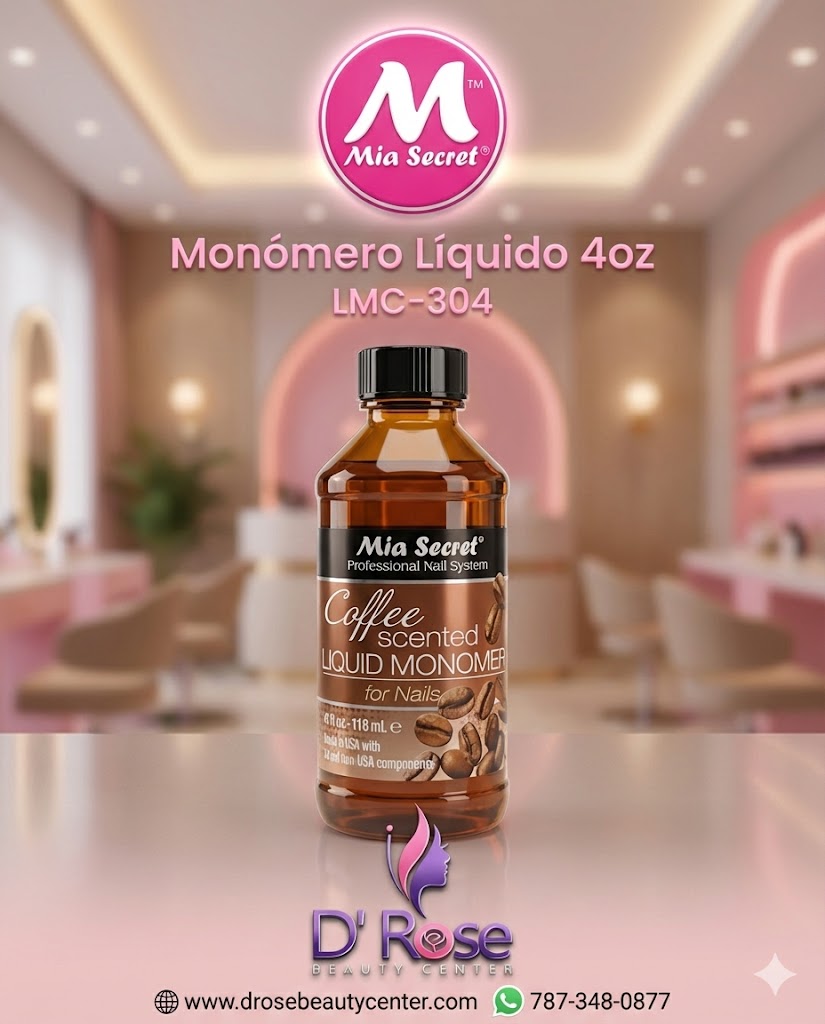 Monómeros Líquidos Profesionales Mia Secret® para Acrílico de Uñas